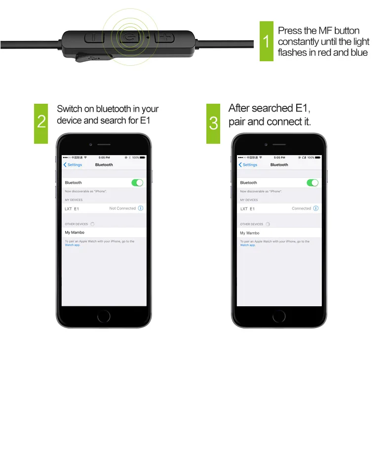 LXT E1 беспроводные наушники Bluetooth V4.2 гарнитура с микрофоном Bluetooth наушники для телефона спортивные IPX4 водонепроницаемые магнитные наушники