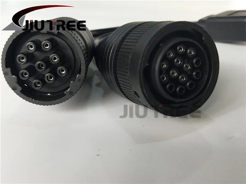 Диагностический кабель JIUTREE OBD2 OBDII 9 14 pin для грузовиков диагностический сканер Volvo