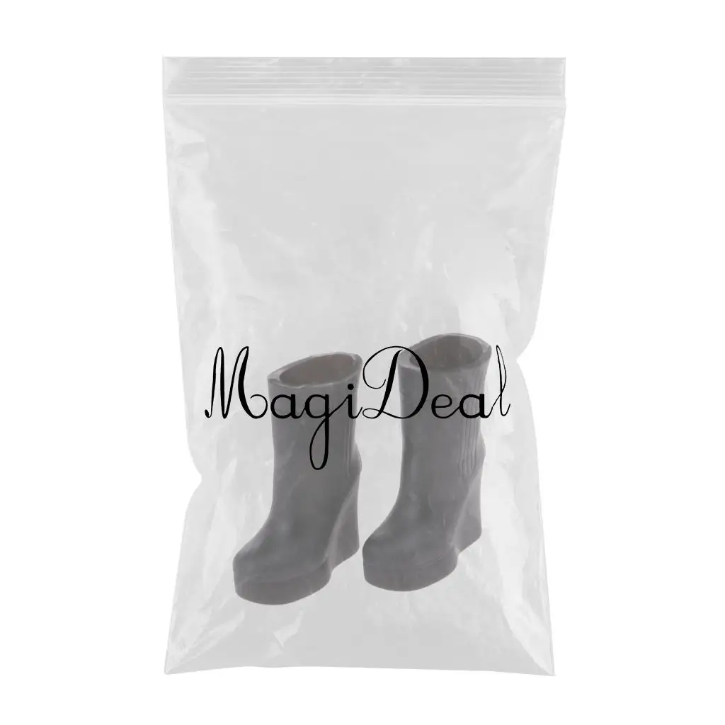 MagiDeal пластиковые сапоги обувь для 12 дюймов Blythe 1/6 кукла Licca аксессуары одежды