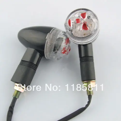 Мотоцикл светодиодный индикатор сигнала поворота светильник двойной Спорт