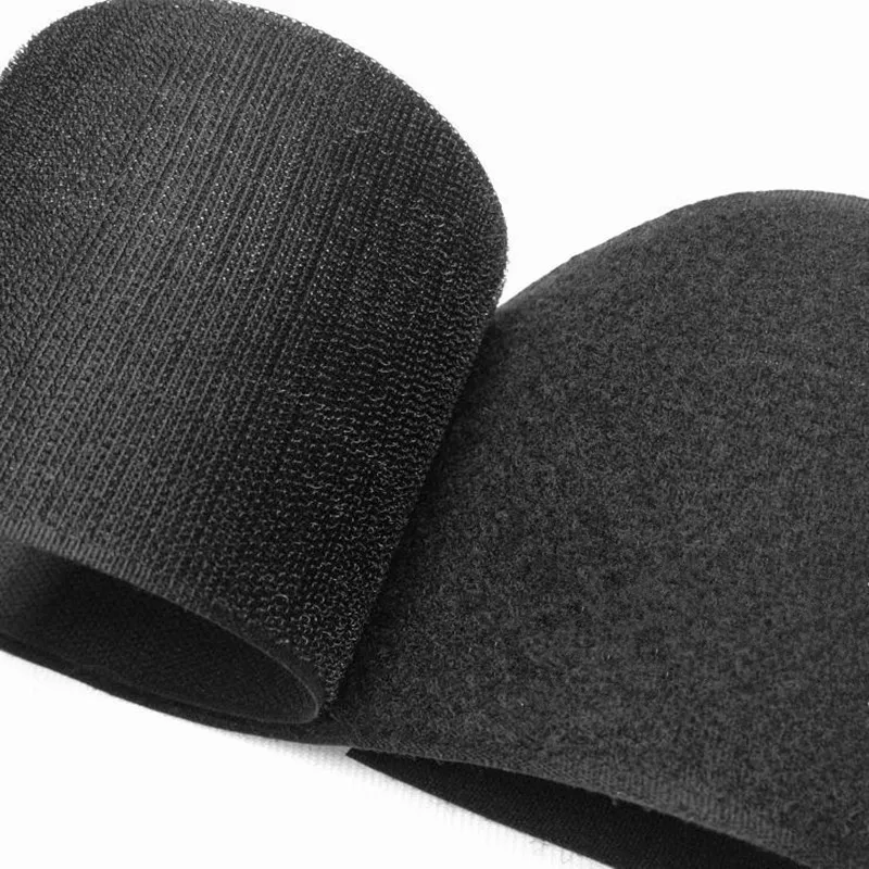 

150mm White and Black Hook and Loop Tape ( no glue ) / Roll - 1M/pair Sew On Strap MST01/02-10
