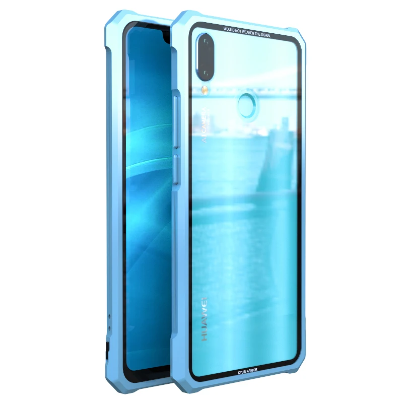 Высококлассная ультратонкая металлическая рамка закаленное стекло зеркальная