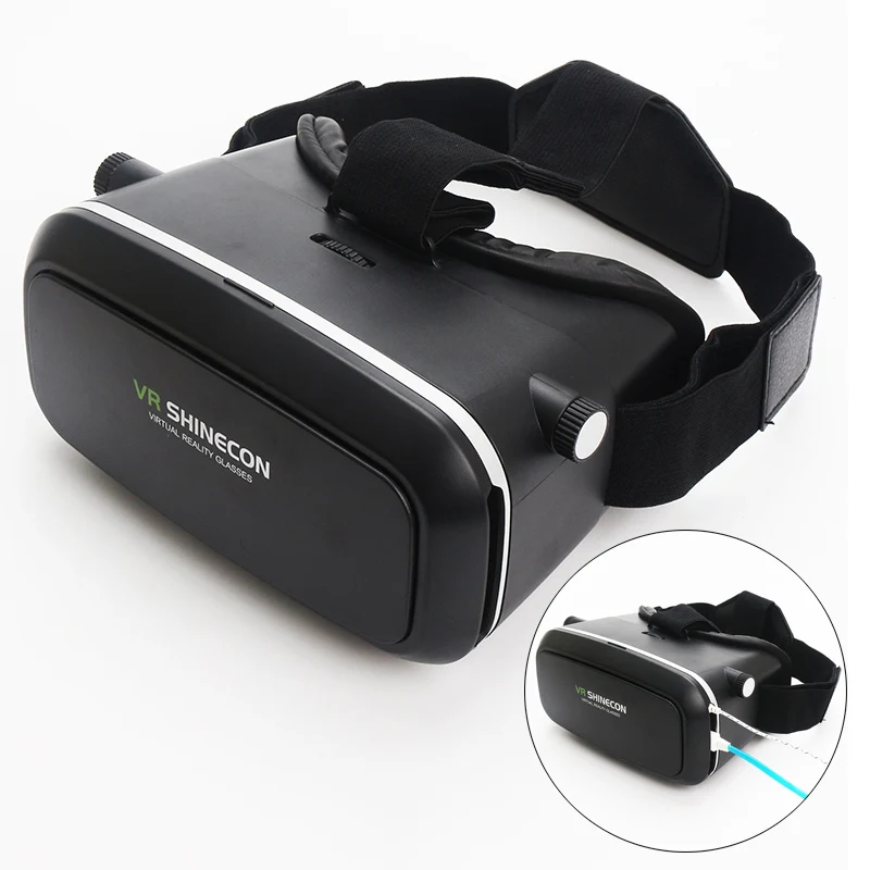 Оригинальный VR Shinecon Pro Очки виртуальной реальности мобильный 3D очки гарнитура