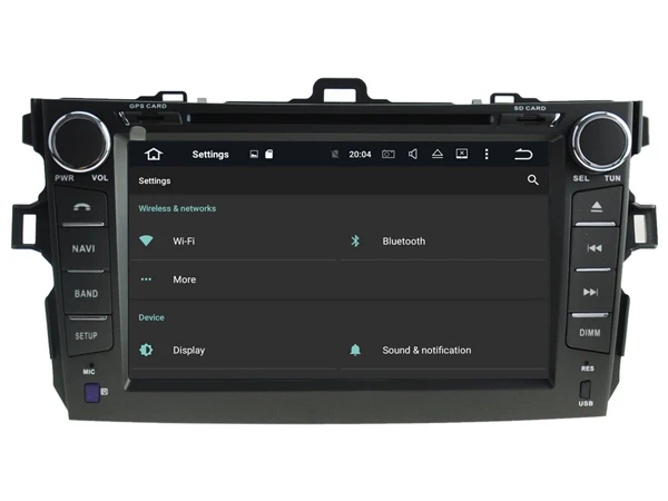 Ips экран Android 8 0 автомобильный Dvd Navi плеер для TOYOTA COROLLA 2007 2008 2009 2010 2011 2012 gps suto стерео