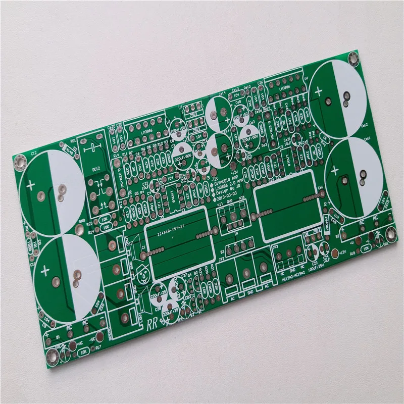 LM3886 усилитель доска 2.0 канала печатной платы аудио PCB 2*60 Вт 8 ом с Динамик защиты |