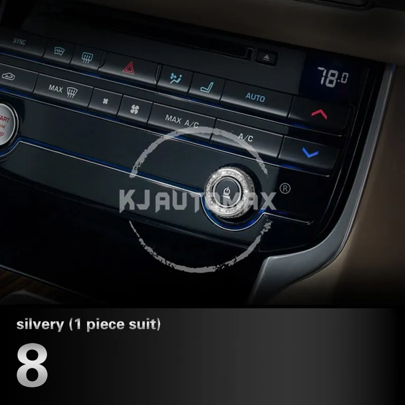Украшение KJAUTOMAX для Jaguar XF/XFL украшение с кристаллами ручка стайлинга автомобиля