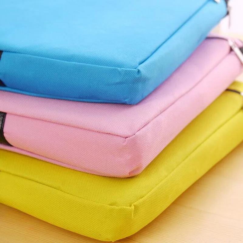 Новый холщовый портативный портфель на молнии офисный для документов