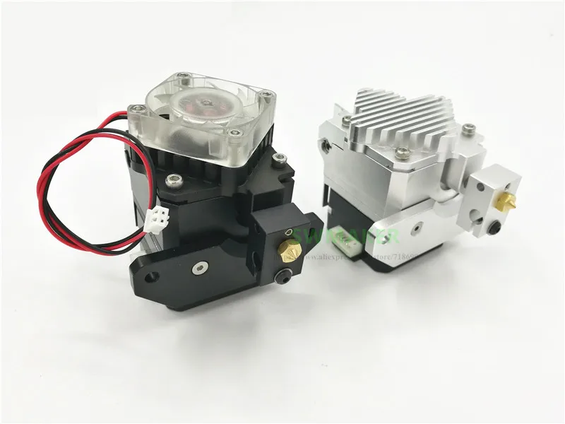 Все металлические Prusa i3 Titan Aero экструдер с мотором+ E3D Titan Aero теплоотвод+ V6 hotend j-головка+ вентилятор для MK2 3D принтер машина
