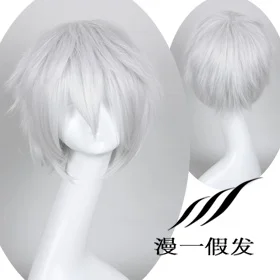 wig JP Аниме маскарадный костюм Gintama маскарадный костюм для взрослых костюм Саката гинтоки для танцевальных соревнований с вечерние ролевая игра для мужчин - Цвет: wig