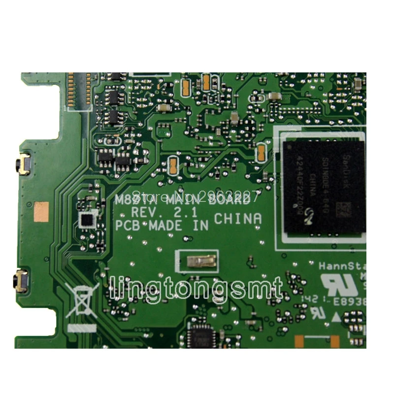 С 32G 64G материнская плата для For Asus MeMO FE380C FE380CG M80T M80TA хорошо работает и Бесплатная