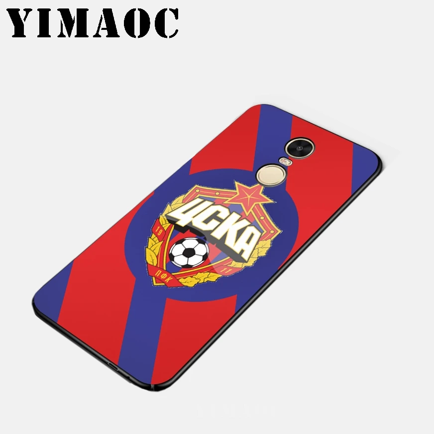 YIMAOC CSKA Moscow Soft Silicone Case for Xiaomi Redmi 6 Note 4X 4A 5A 5 Plus MiA1 A2 Pro Lite Mi 8 A1 |