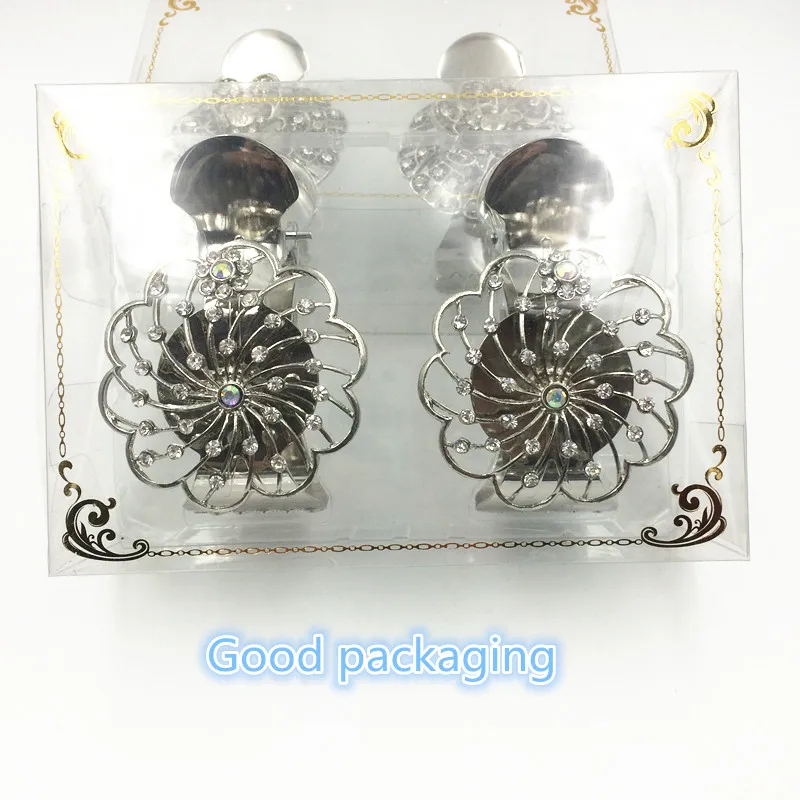 1 пара эксклюзивный дизайн Европейский Стиль Кристалл занавес зажимы держатель