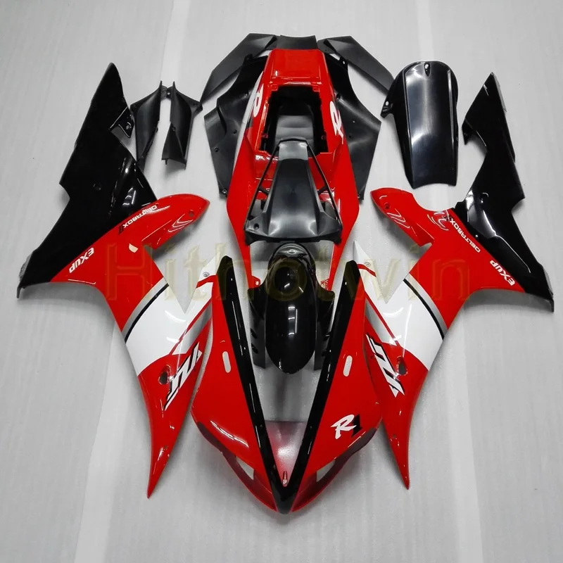 

Custom motorcycle bodywork kit for YZF-R1 2002 2003 YZFR1 02 03 motor Fairings red ABS Plastic body kit