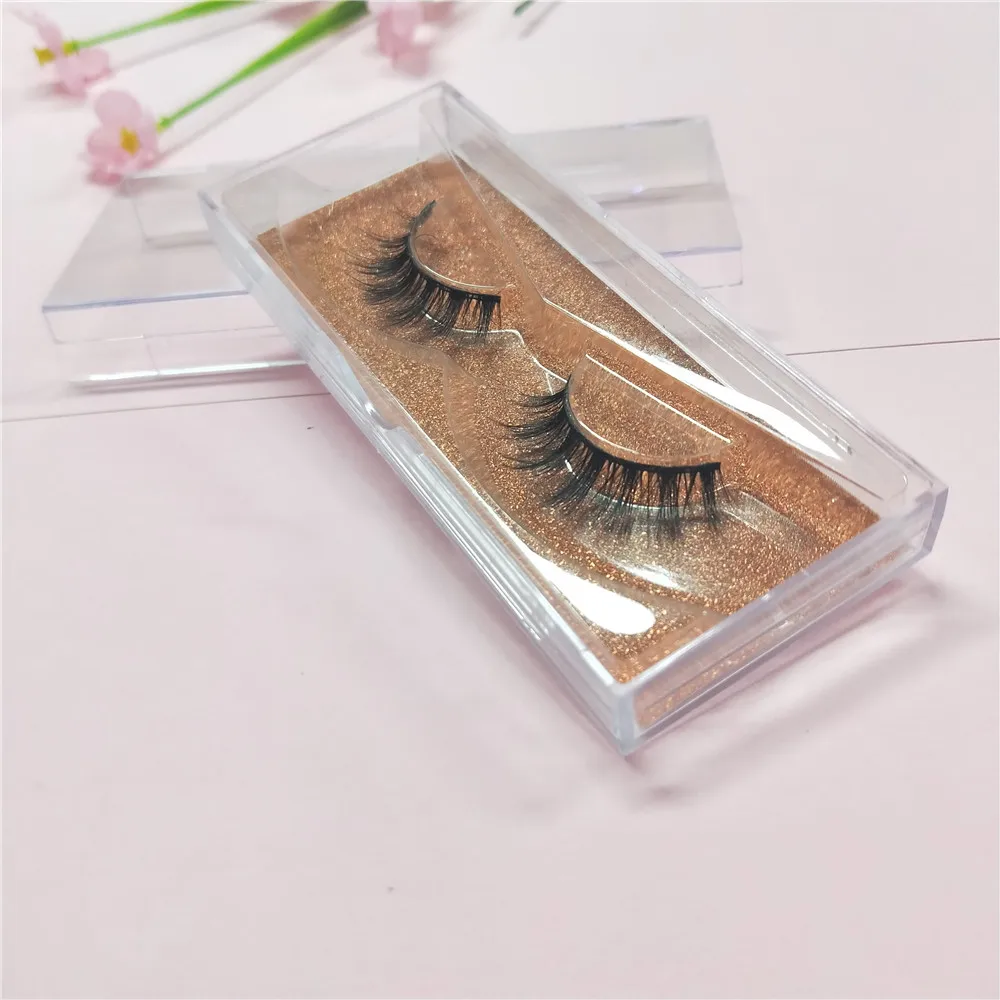 

20 pairs / lot 3D Mink Lash False Eyelashes Extensions Natural Thick Long Fake Eyelashes Hand Made Eye Lashes Makeup Tool Lashes