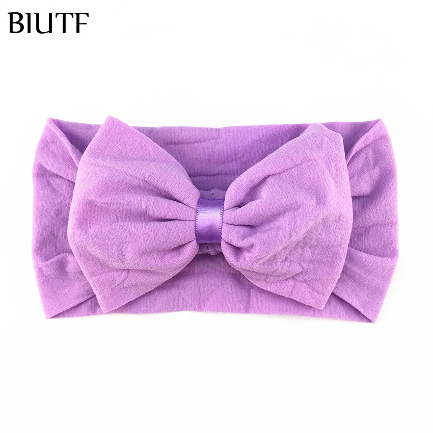 1 шт./лот Детский милый головной убор мягкая нейлоновая эластичная повязка на