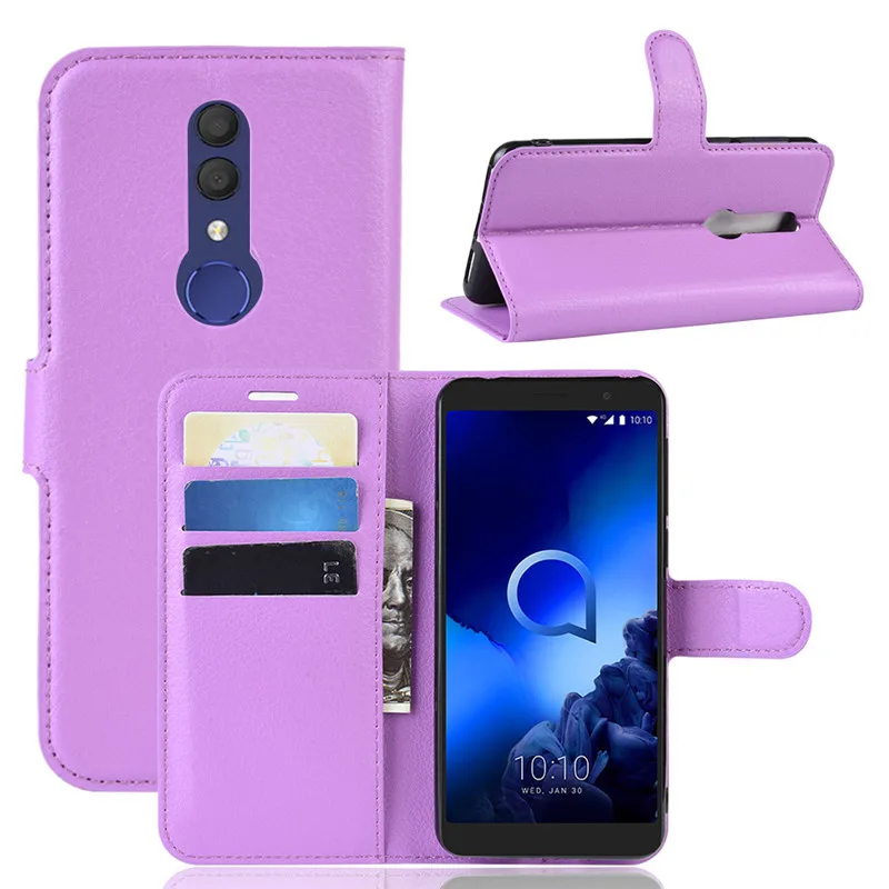 Alcatel 1X 2019 чехол Alcatel1X Чехол Флип-кошелек для 5008Y 5008D 5008K 1 X | Мобильные телефоны и