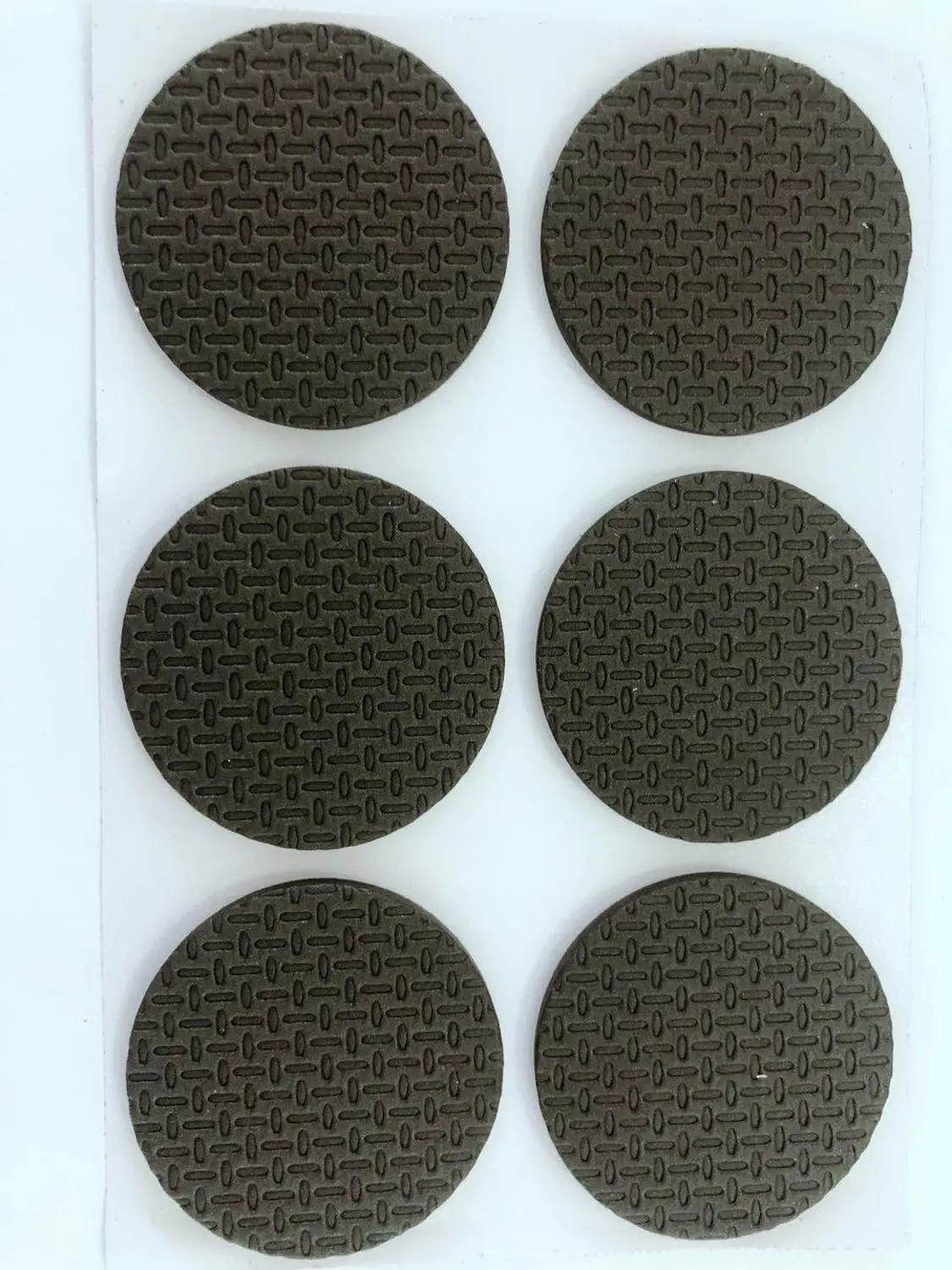 circle 6pcs 6 шт. 12 шт. Квадратный Круг самоклеящаяся фурнитура ножка ноги нескользящий Коврик войлочные прокладки Противоскользящий коврик мягкий закрытый защитный инструмент части - Цвет: circle 6pcs