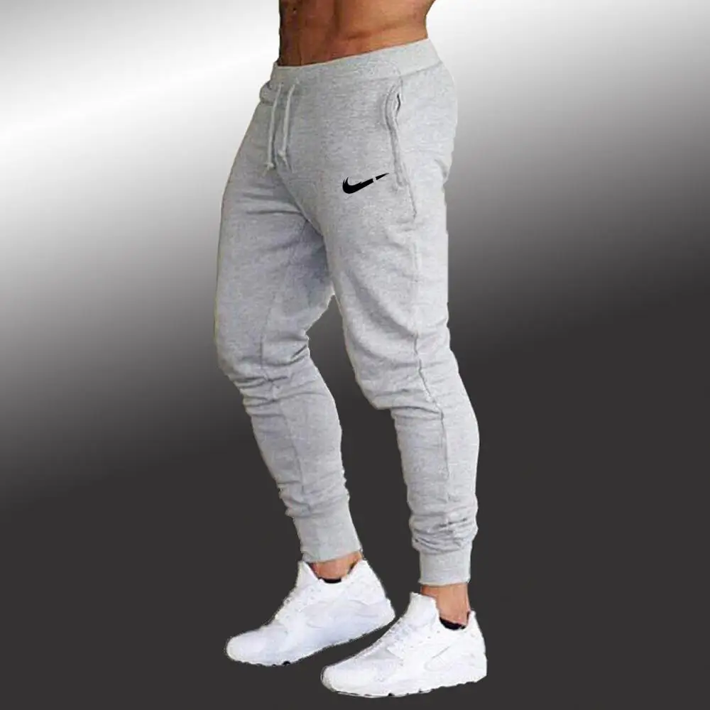 Men's Running Pants Gym Fitness Jogging Pants Men Training Pants Sport Joggers Sweatpants Cotton Workout Running Trousers men - Цвет: picture color