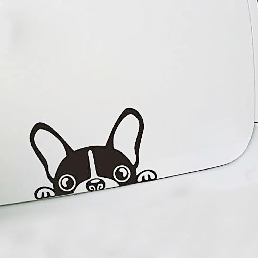 Popular Funny Cute Dog Waterproof Car Sticker Super Cool styling Decal Wall 15cm*10cm Vehicle #0508 | Автомобили и мотоциклы