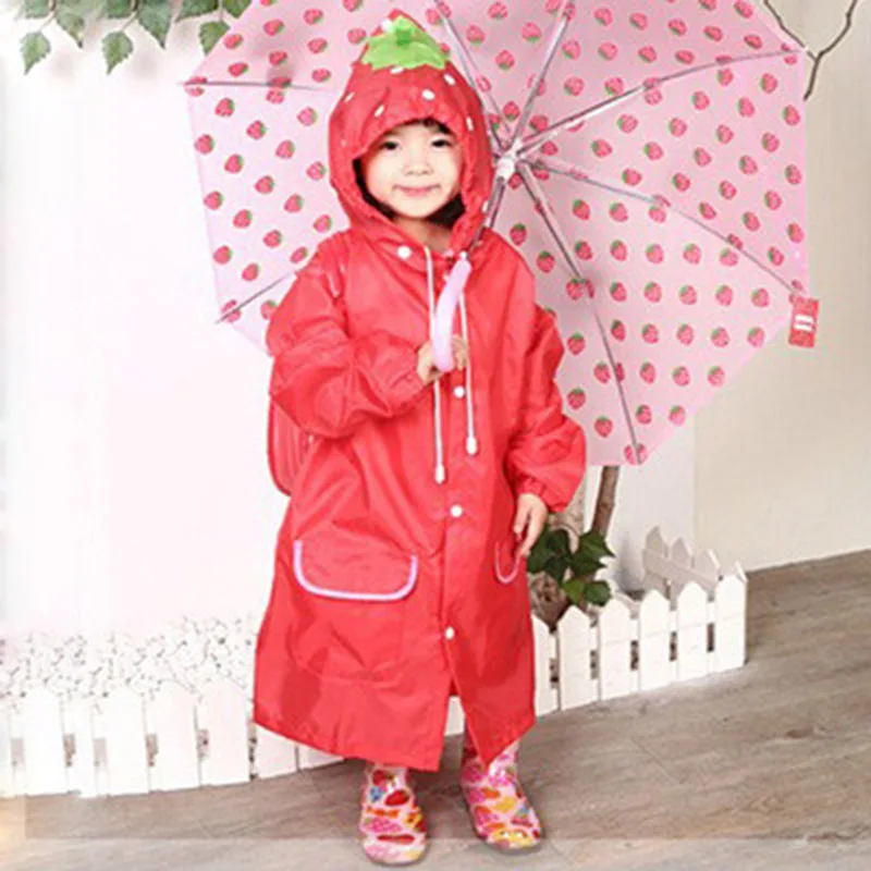 1 шт. детский дождевик в мультяшном стиле с животными Дождевой Плащ студенческое