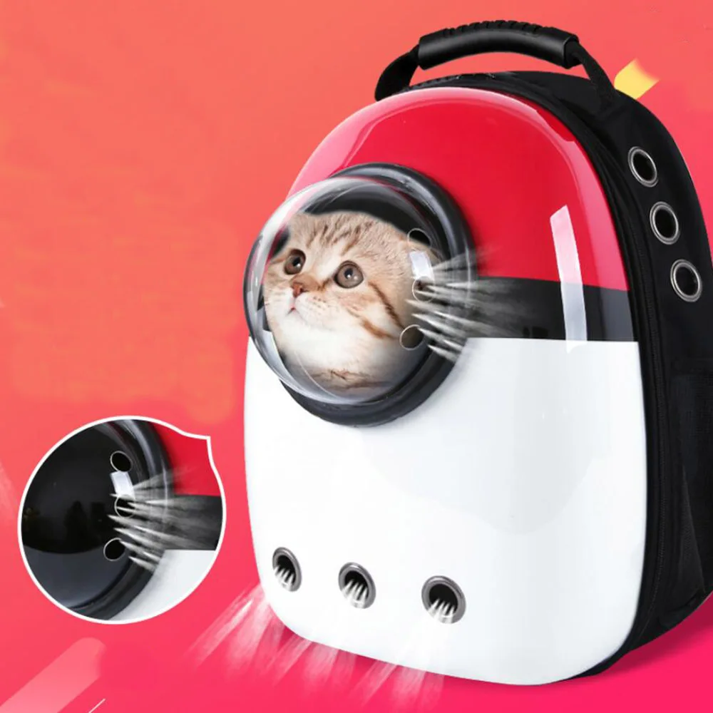 Космическая капсула космонавта кошка рюкзак Bubble Window для щенка чихуахуа