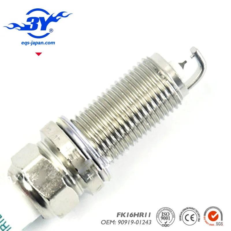 4 шт./лот. FK16HR11 90919 01243 двойной Иридиевый Свеча зажигания VFKH16 для 5654 22401 ZJ51B DILFR5E 11