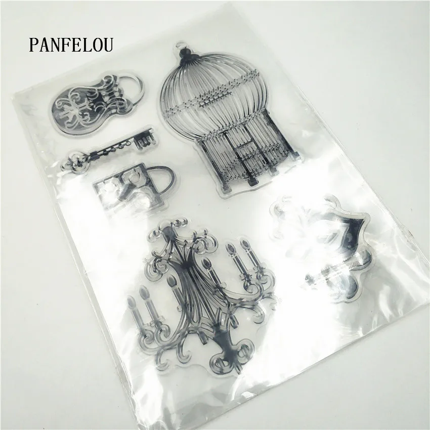 Классическая мебель PANFELOU прозрачный силиконовый штамп/печать сделай сам
