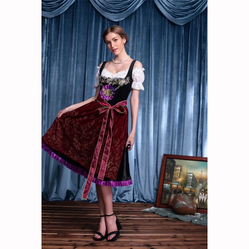 Октоберфест платье Взрослые Женские Необычные сексуальные великолепный костюм