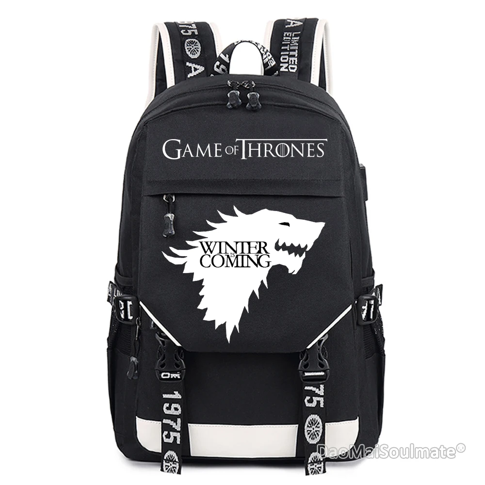 Школьная Сумка Для Игры престолов Ice and Fire школьные рюкзаки для мальчиков сумки