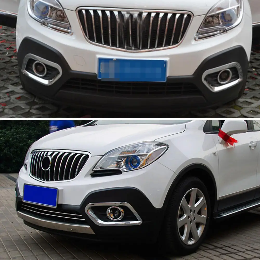 2x Авто Стайлинг передняя противотуманная фара крышка рамка Крышка отделка Литье