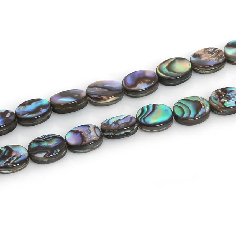 Бусины в виде морской раковины Abalone, круглые, павлин, синий, 39 см(15 3/"), 1 нить для изготовления модных ювелирных изделий
