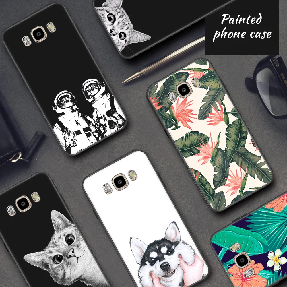 С забавным животным мотивом чехол для samsung Galaxy J7 J2 J5 J4 J3 J6 Pro J5 J530 J7 J730 J3 J330 завод TPU Защитный чехол s