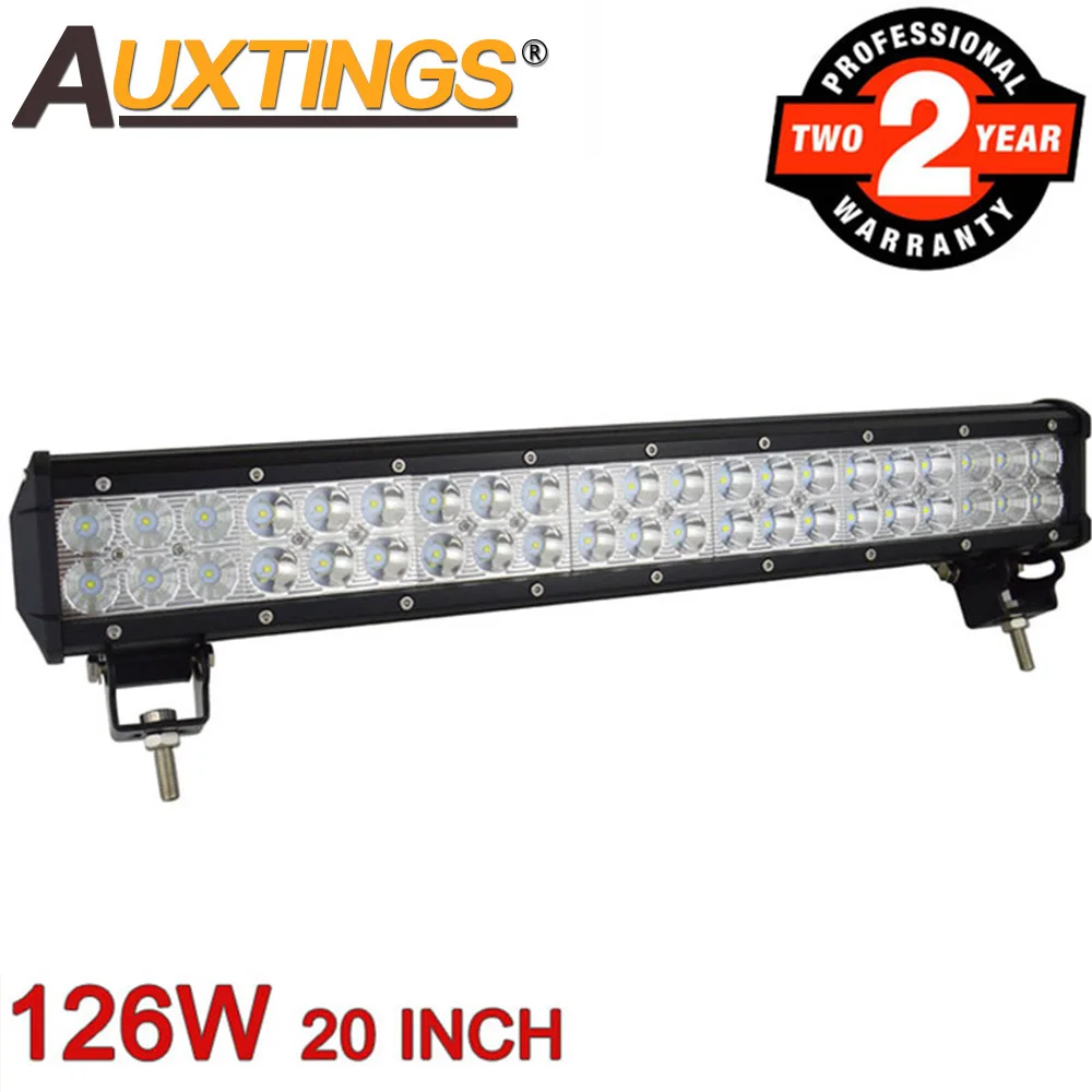 Auxtings 126 Вт 20 дюймов ATV UTV комбинированный луч с двумя рядами CE RoHS 4x4 внедорожный