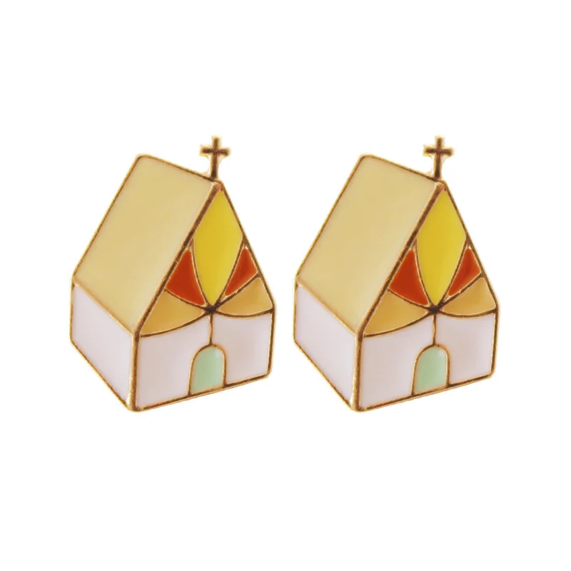 Серьги гвоздики в японском и корейском стиле|Серьги-гвоздики| |