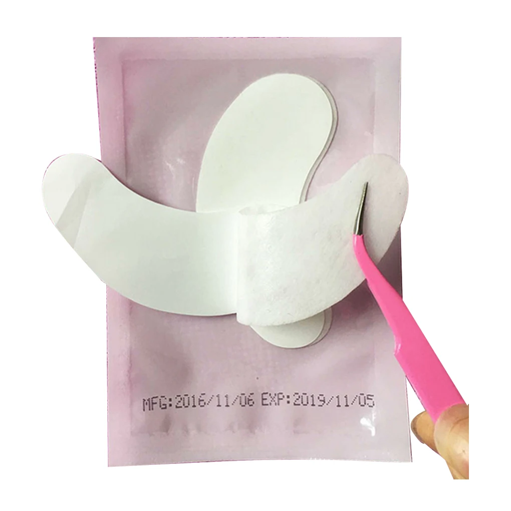 

BGVfive50pcs/set Eyelash Extension Paper Patches Under Eye Pads Eye LashTips Sticker Wraps Make Up Tools