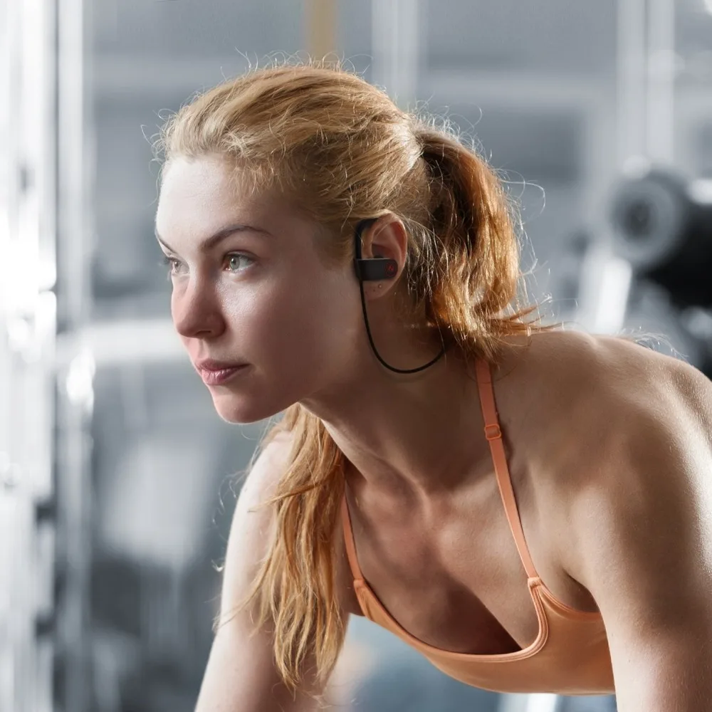 Bluetooth наушники беспроводные спортивные водонепроницаемые с защитой от пота бас