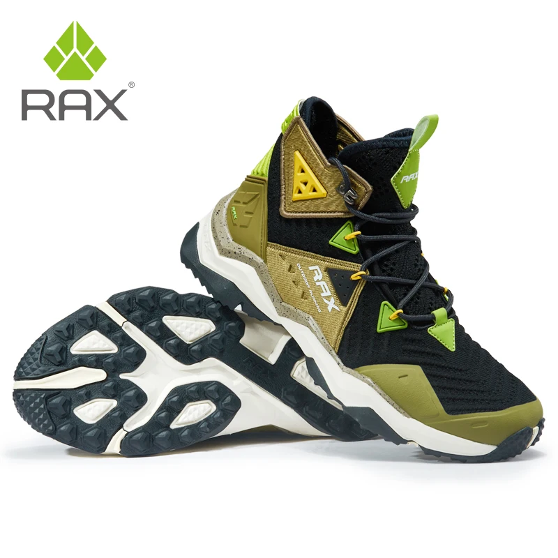 Мужские походные ботинки RAX высокие берцы дышащие для скалолазания D0761|Походная
