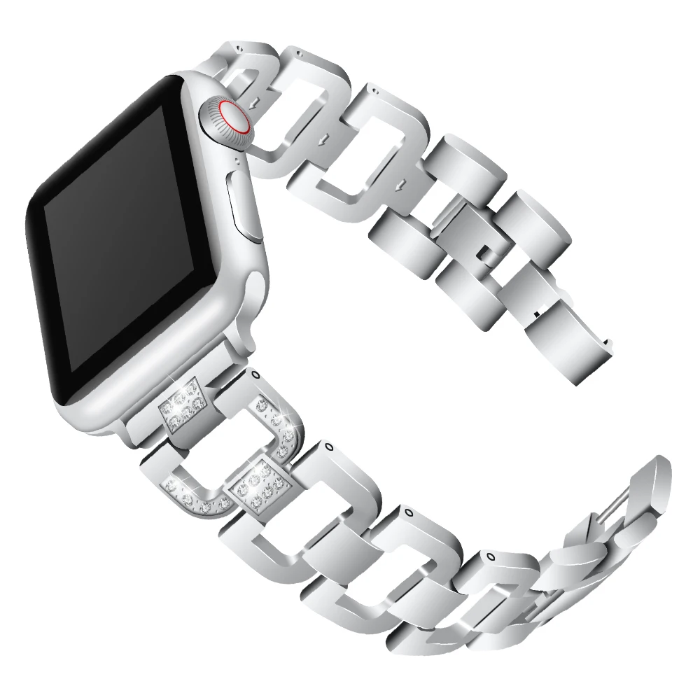 Joyzoy ремешок для Apple Watch Series 4, 3, 2, 1 модный браслет на запястье для iWatch 38 мм, 42 мм, 40 мм, 44 мм, ремешок для часов