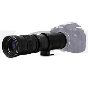 JINTU 420-800 мм PRO II f/8,3-F16 ручной телеобъектив для Canon T6i T6s T7i SL2 60D 70D 80D 90D 5D III IV 6D 7D II Digital SLR