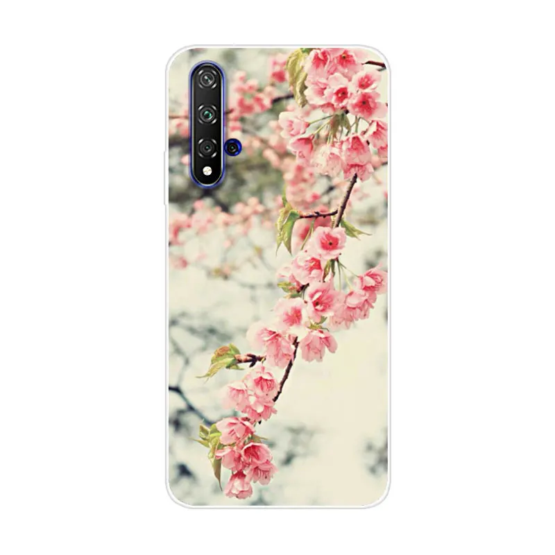 Для Nova 5T чехол huawei Nova 5T чехол силиконовый ТПУ Мягкая задняя крышка чехол для huawei Nova5T чехол Чехол Nova 5T 5 T бампер