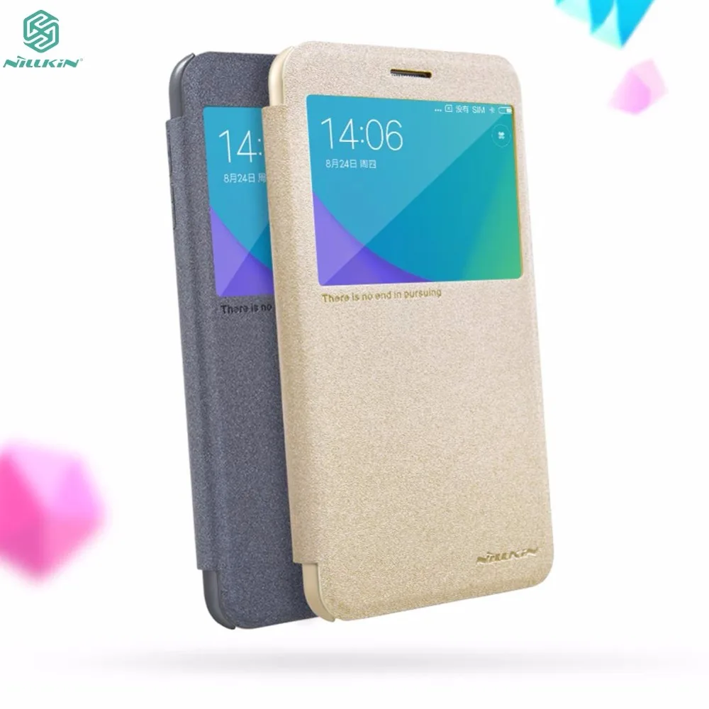 Чехол для redmi note 5A/5A prime NILLKIN Sparkle чехол из искусственной кожи с откидной крышкой