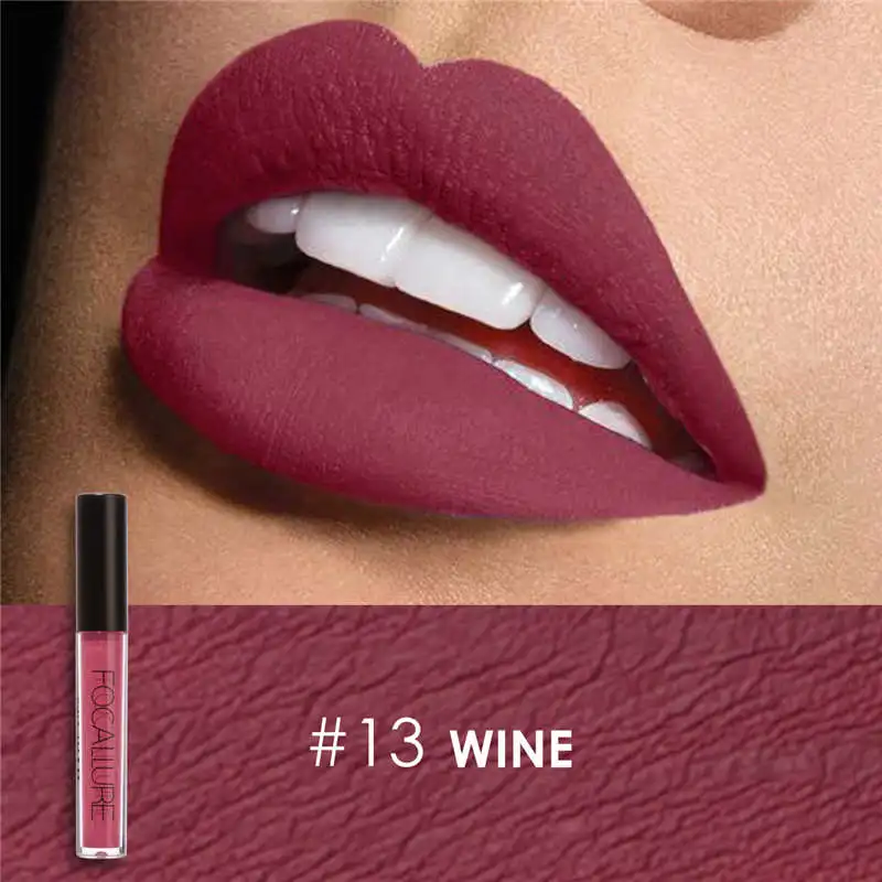 Focallure Matte губная помада Batom водостойкая губная помада гладкая стойкая Косметика стойкая к поцелуям Макияж Губная помада