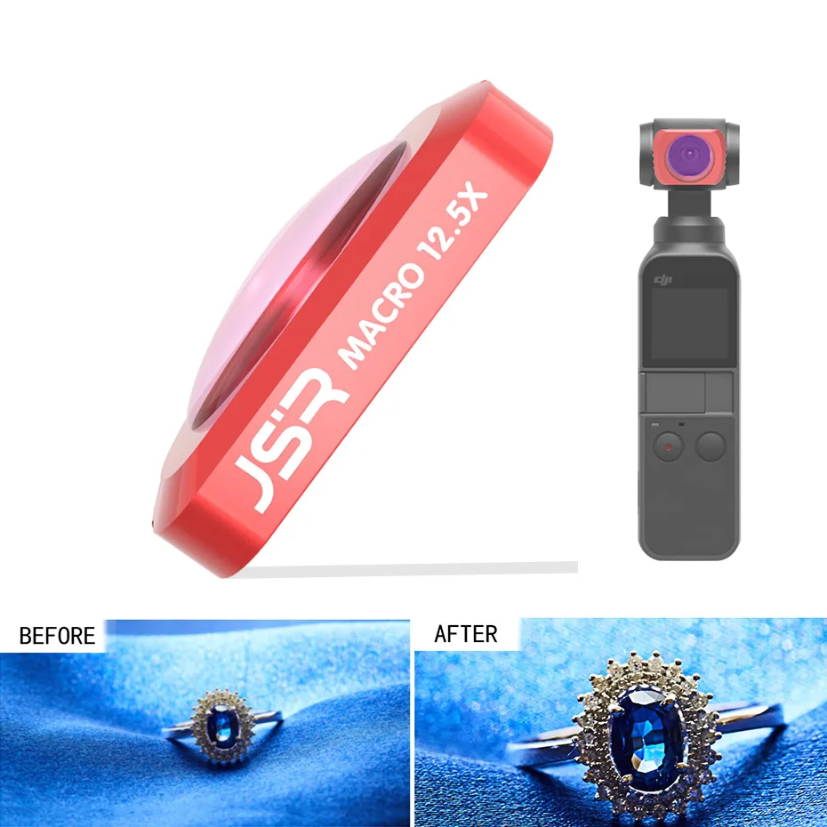 Для DJI Pocket 2 Camera Filter Close Up Macro Lens ND 4 8/CPL/UV Защитные фильтры для Osmo Ручной аксессуар