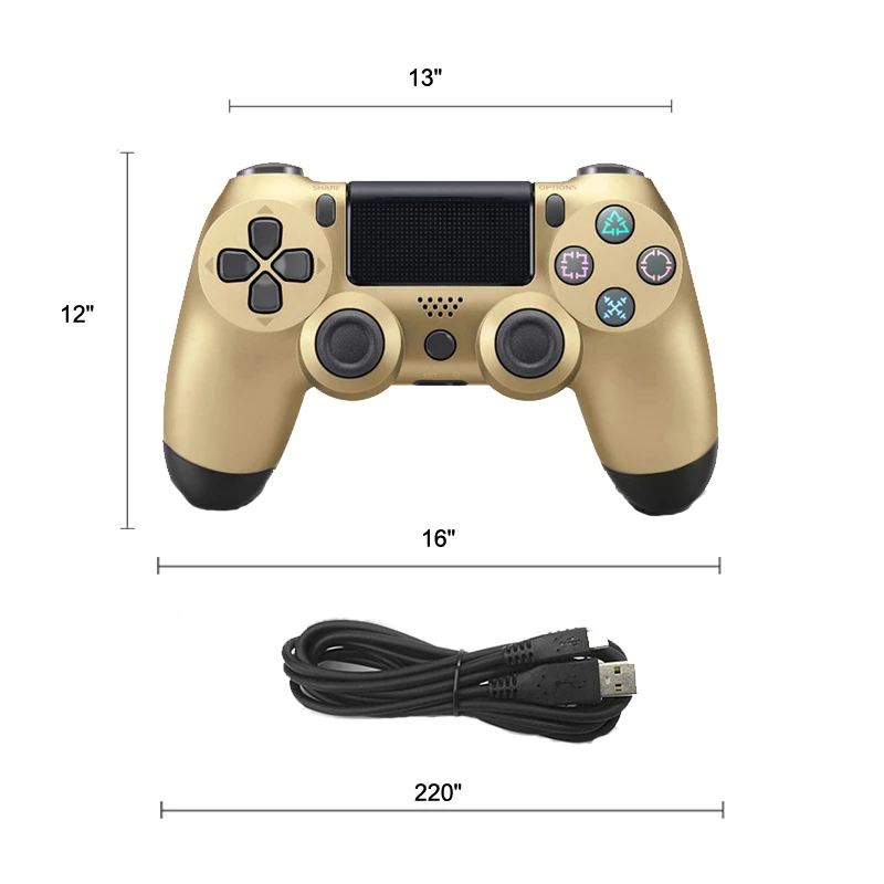 Игровые устройства с джойстиком для PS4 ПК USB проводной игровой контроллер