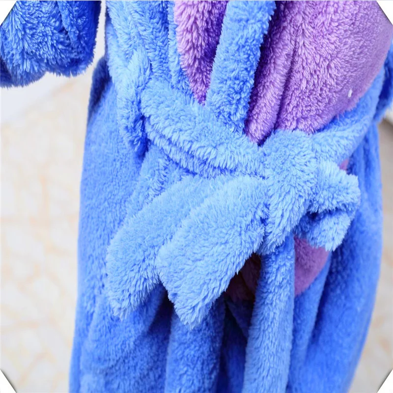 Горячая Распродажа Зимний милый теплый банный халат для взрослых с осликом