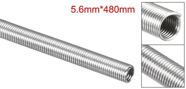5.6x480mm 1200W Uxcell FeCrAl AC220V 800 Вт 1000 Вт 1200 Вт 1500 Вт катушка нагревательного элемента проволочная печь нагревательные катушки длина 310 мм 410 мм 480 мм 560 мм - Цвет: 5.6x480mm 1200W