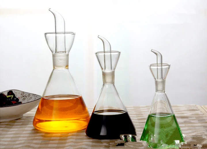 1 шт. новая стеклянная оливковая бутылка для масла уксуса выливной носик Drizzler Cruet