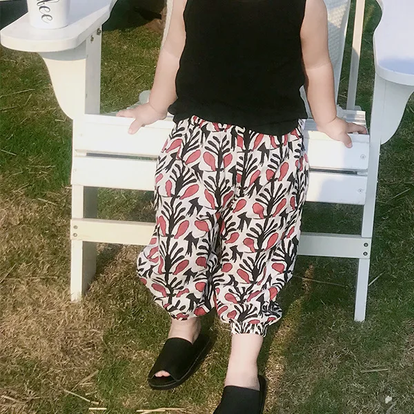 Детская одежда лето 2019 хлопковые клетчатые полосатые штаны для мальчиков и