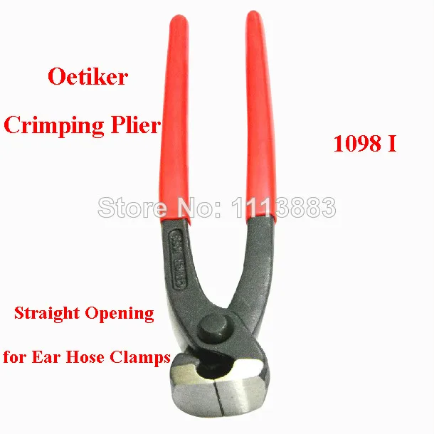 

Oetiker Ear Crimping Plier Tools For Air Fuel O Clips Pipe Hose Clamps Pliers Crimpers Hand Tools 1098I