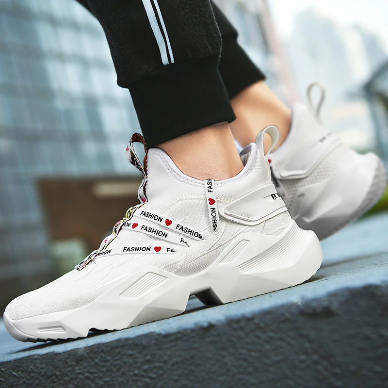 Новый Повседневное Мужская обувь летние кроссовки Для мужчин 2019 с сеточкой